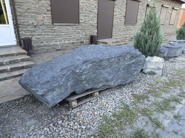 Природный камень "Графитовый Сланец" для ландшафта — фото 3